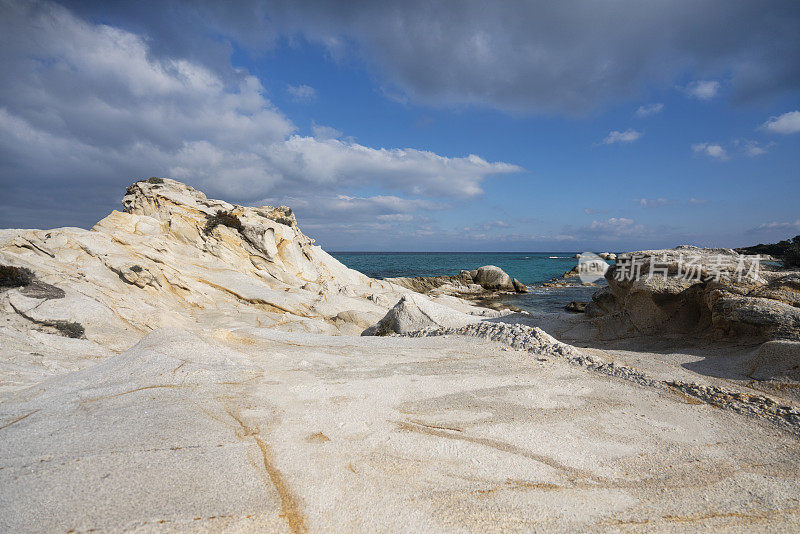 Halkidiki - Sithonia的橙色海滩